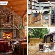 Get a cozy house with a lodge design style