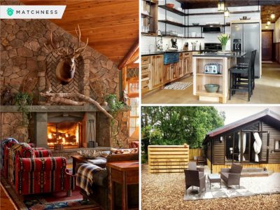 Get a cozy house with a lodge design style