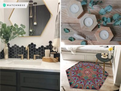 Get a unique home decoration with these hexagon objects at home
