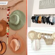 How to display your hats on the walls