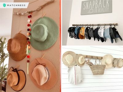 How to display your hats on the walls