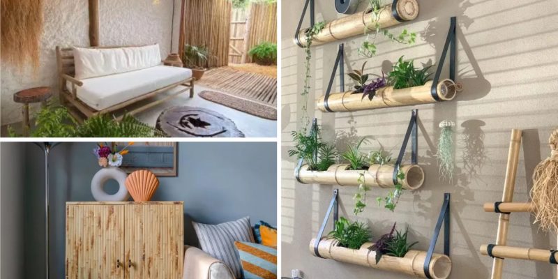 Natural element decor how to apply bamboo to your home