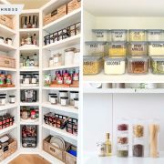 Organizing canisters items to fill and store