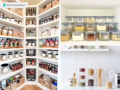 Organizing canisters items to fill and store