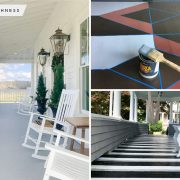 Painted porch floor ideas to boost curb appeal