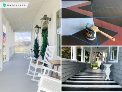 Painted porch floor ideas to boost curb appeal