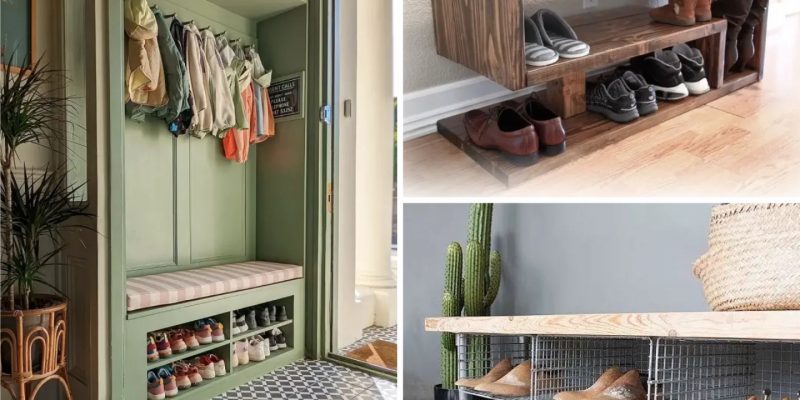 Practical shoe rack designs for your varied house space condition