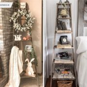 Repurposed wooden ladder ideas for your home