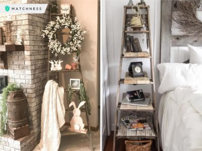 Repurposed wooden ladder ideas for your home