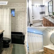 Space saving hallway bathroom decor references