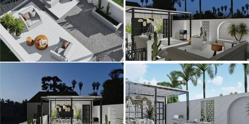Steps to follow in creating a modern rooftop design