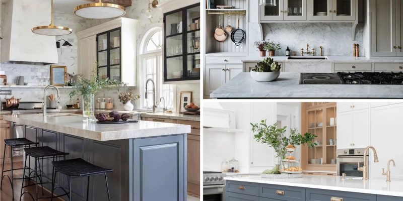 The clear choice evaluating see-through kitchen cabinets