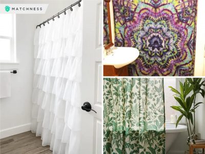 Variations of shower curtain for your bathroom upgrade project