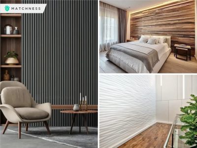 Wall decoration applying textured accent for the simple way