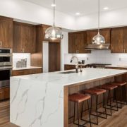 Kitchen in newly constructed luxury home