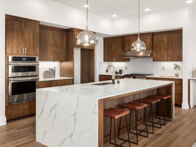 Kitchen in newly constructed luxury home