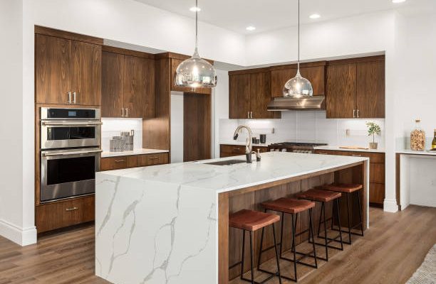 Kitchen in newly constructed luxury home