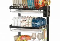 8 wall mounted dish drying rack1