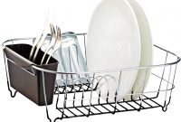9 deluxe chrome-plated steel small dish drainers1