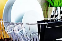 9 deluxe chrome-plated steel small dish drainers2