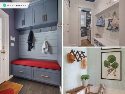 A well-designed coat room to enhance both the functionality and aesthetics of a home.