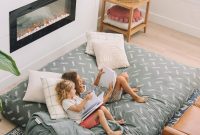 Cordaroy's chenille bean bag chair bed2