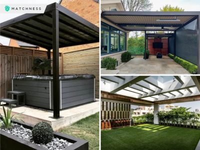 Different types of pergola based on the material used for your patio