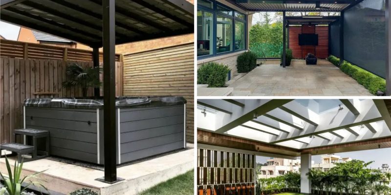 Different types of pergola based on the material used for your patio
