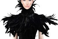 Feather shawl for women1