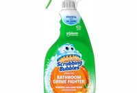 Scrubbing bubbles disinfectant bathroom grime fighter spray