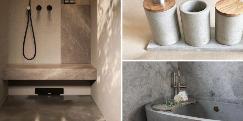 The art of concrete in minimalist bathrooms elements that redefine aesthetics
