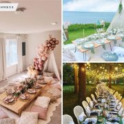 Varied dinner party decors that offer comfort and warmth ambiance
