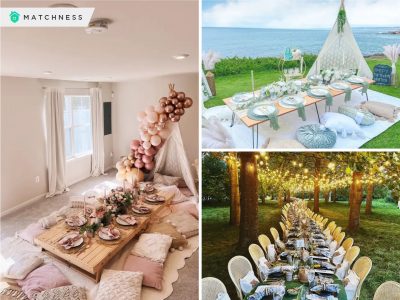 Varied dinner party decors that offer comfort and warmth ambiance