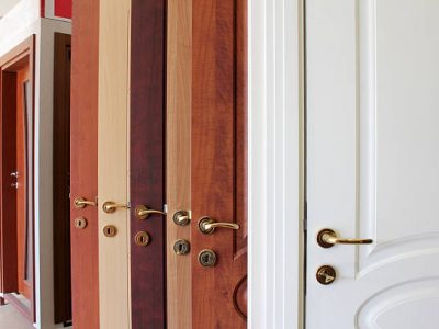 Wood door