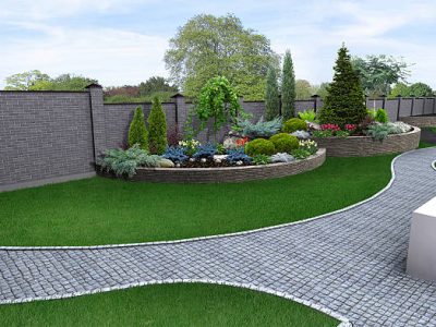 Natural character of the site into the design. well-thought landscape planning.