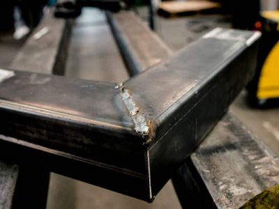 An iron workshop