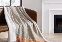 Eddie bauer brushed throw blanket reversible sherpa & brushed fleece1
