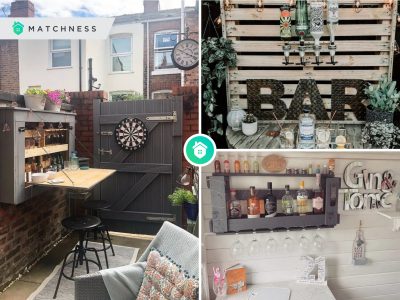 Innovative pallet bar concepts for small spaces