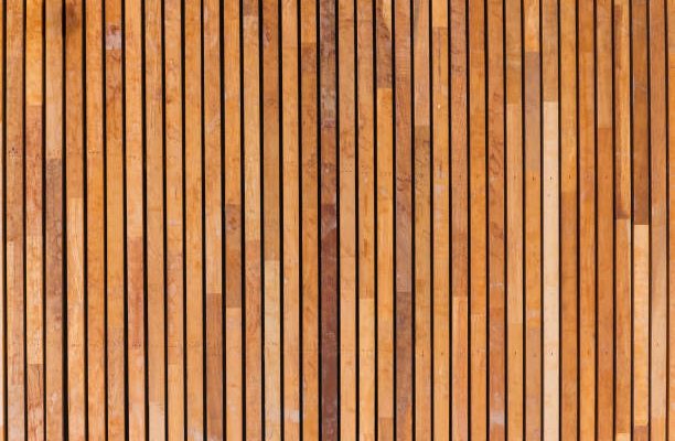 Old wood ceiling texture, design interior background.