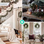 Effortless ways to add a touch of christmas spirit to your living room
