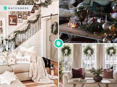 Effortless ways to add a touch of christmas spirit to your living room
