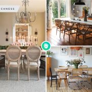 Sophisticated neutrals predicted dining room color trends for 2024