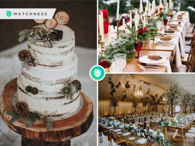 Winter wedding the magical and warm decor