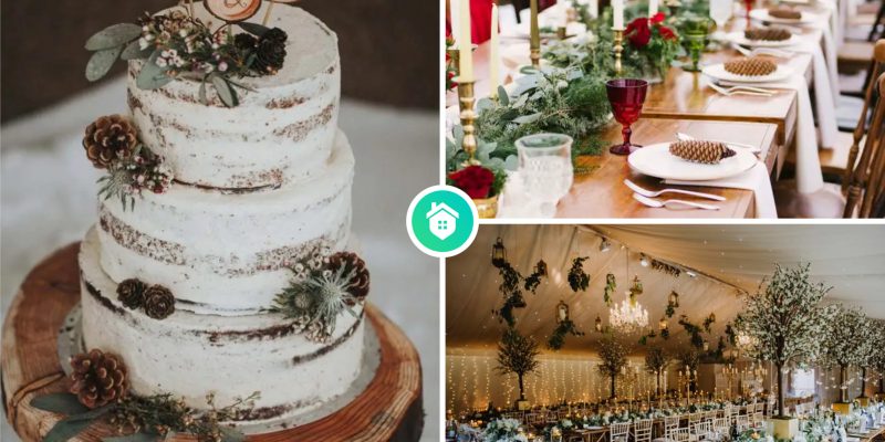 Winter wedding the magical and warm decor