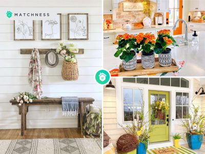 9 spring touches to the decoration for a fresh home atmosphere
