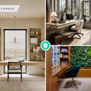 Biophilic home office decor that's in vogue for 2024