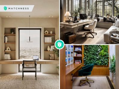 Biophilic home office decor that's in vogue for 2024