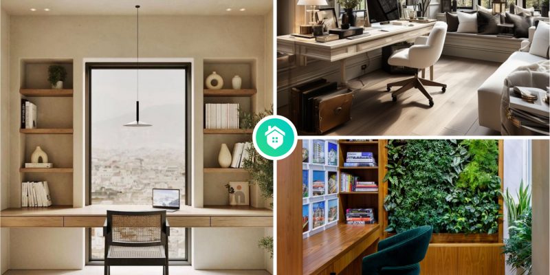 Biophilic home office decor that's in vogue for 2024