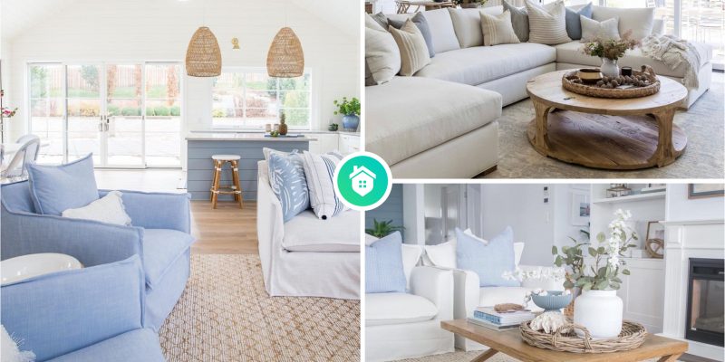 Bring the beach to your living room with coastal decor