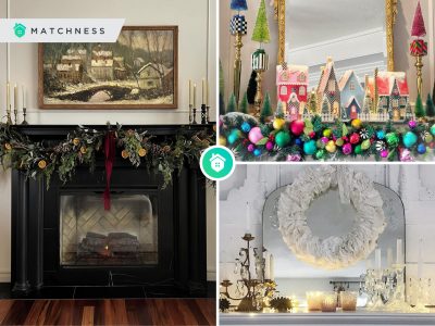 Frosty splendor post-christmas winter mantel decor ideas